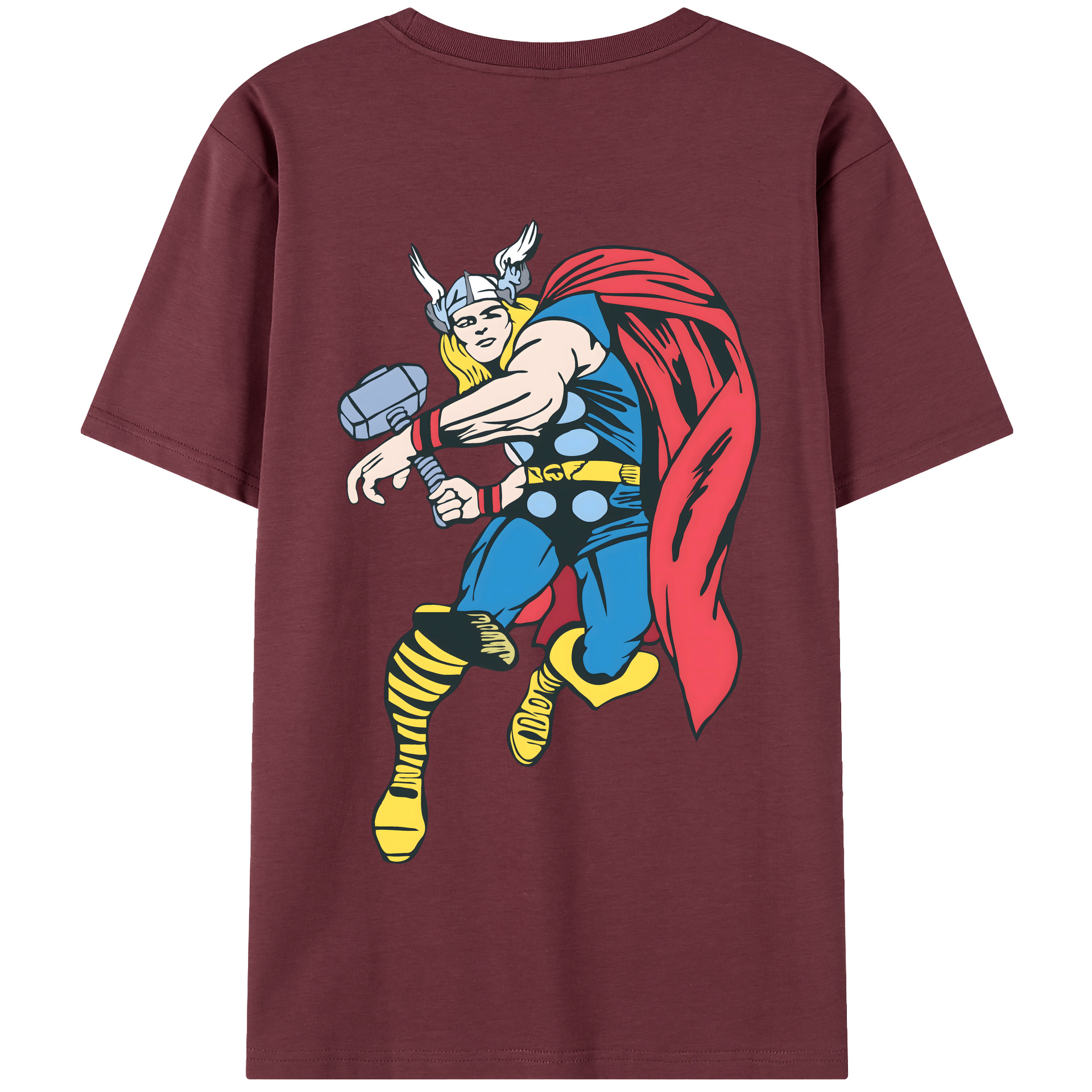 （画像用） アベンジャーズ The Avengers 綿100％半袖Tシャツ（背面プリント）